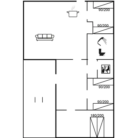 بيت للعطل Stojanka - 1km From The Sea By Interhome
